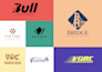 design a clever minimalist negative space logo
